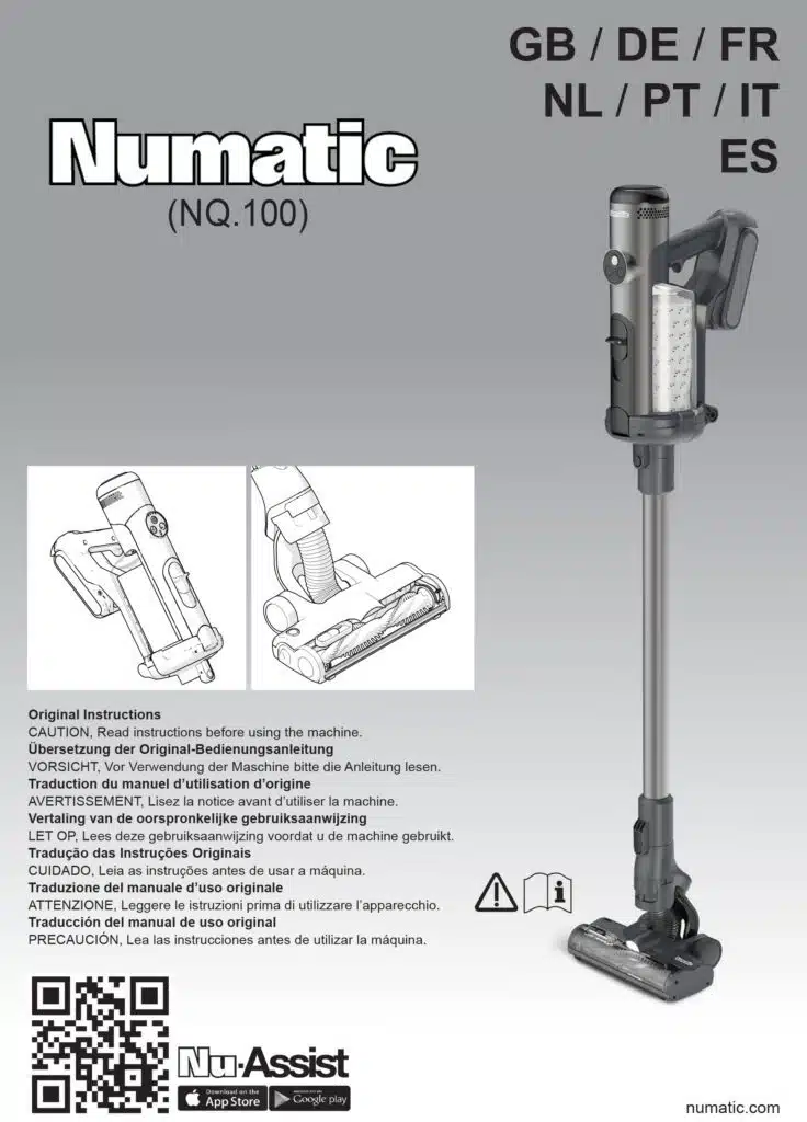 915253 NQ100 Stick Vac EUROPEAN A04 1 1