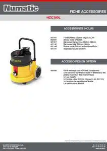 Fiche Accessoires HZC390L