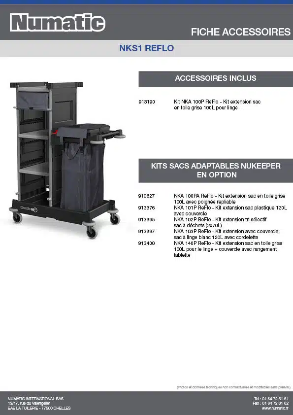 Fiche Accessoires NKS1 REFLO