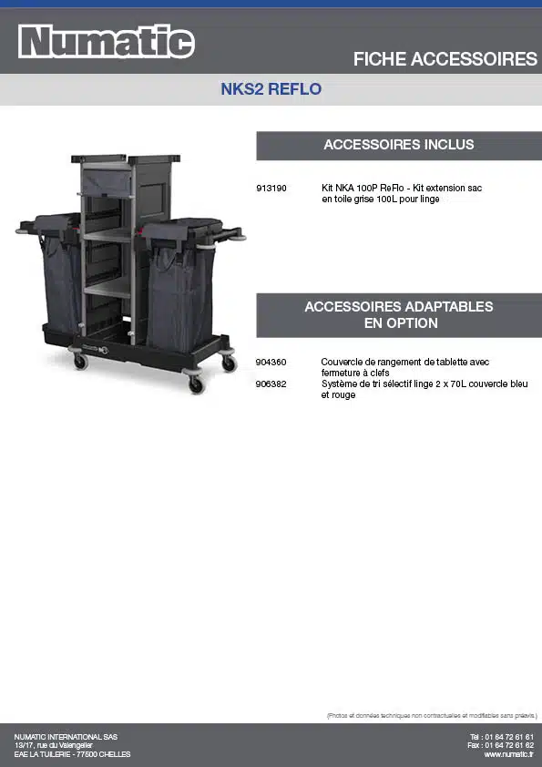 Fiche Accessoires NKS2 REFLO