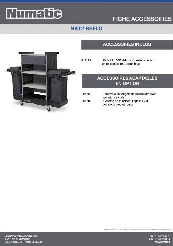 Fiche Accessoires NKT2 REFLO