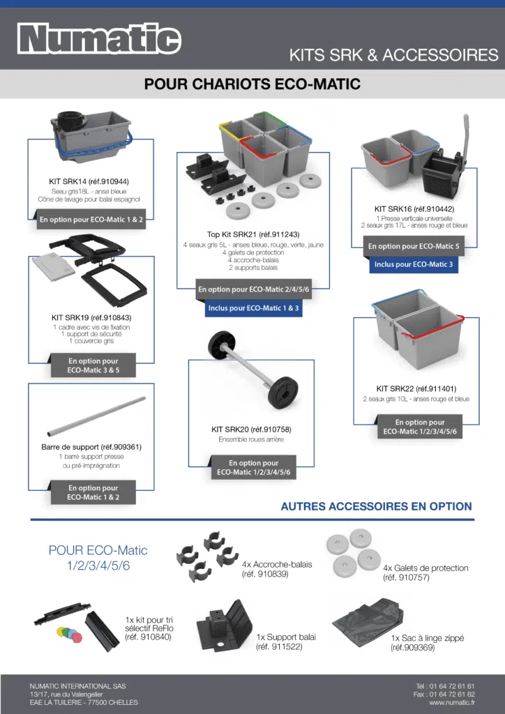 Fiche Kits SRK et accessoires ECO Matic 2023