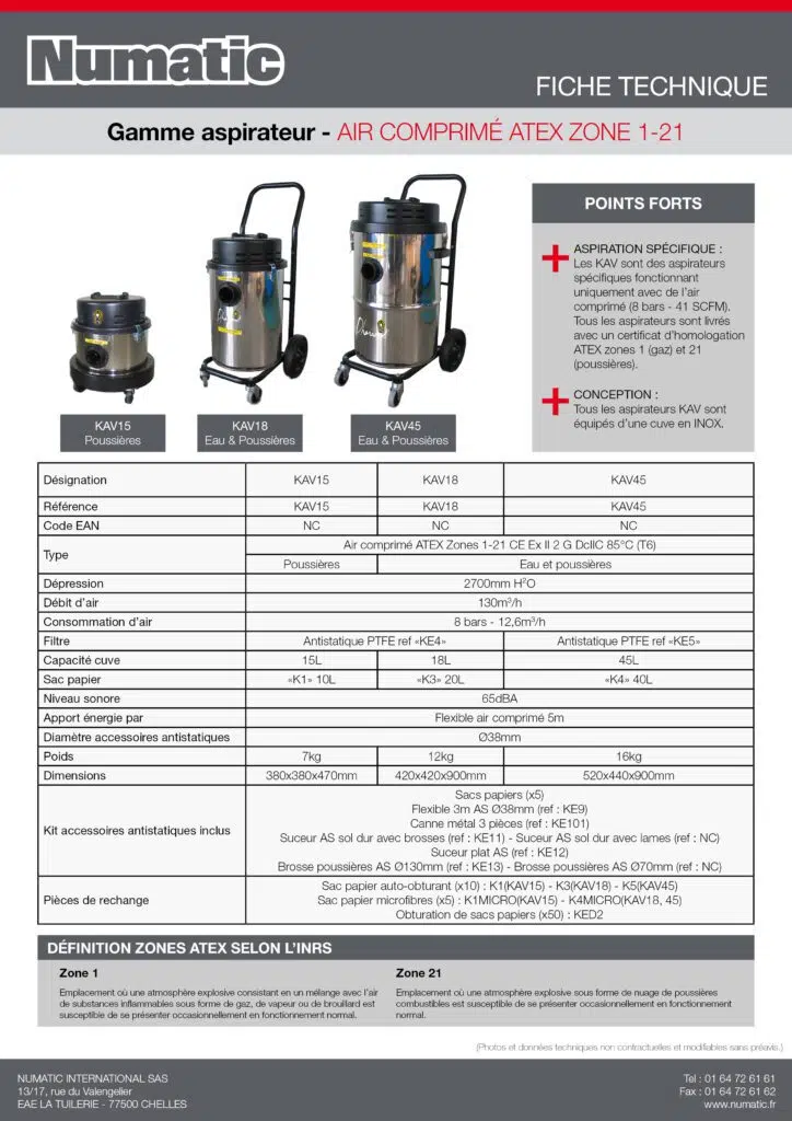 Fiche technique KAV15 KAV18 KAV45 scaled