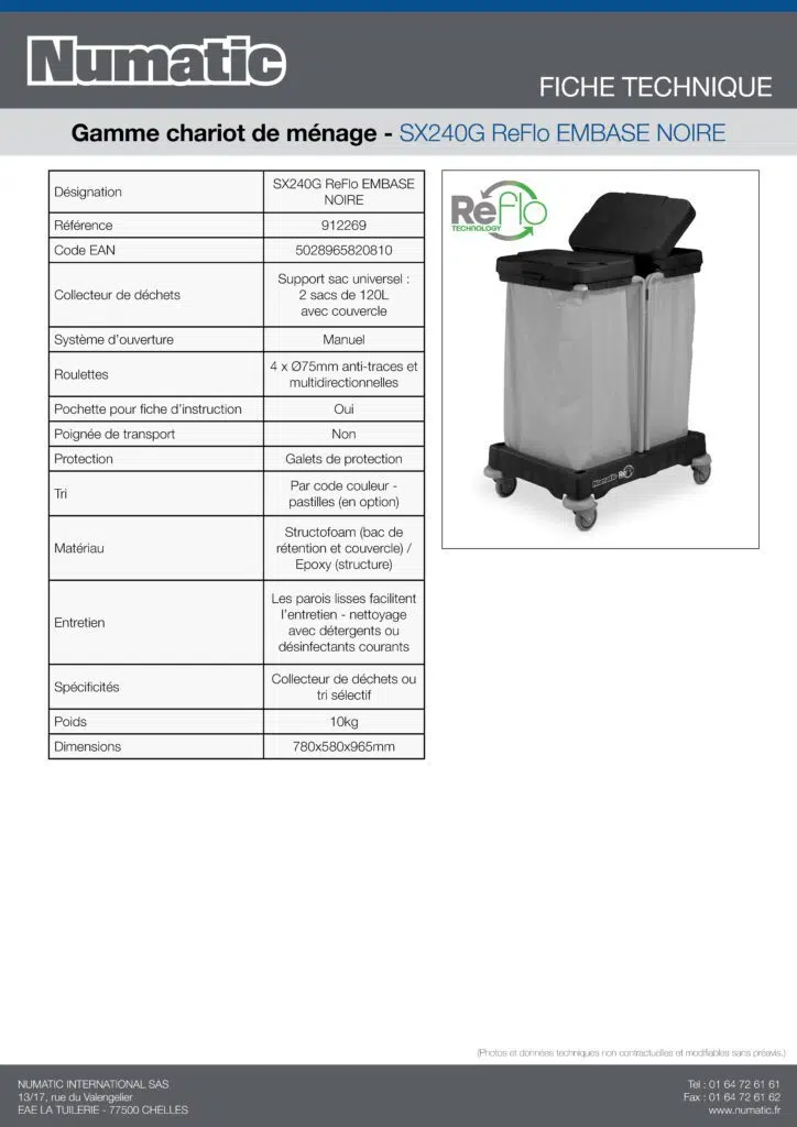 Fiche technique SX240G ReFlo 912269 1 scaled