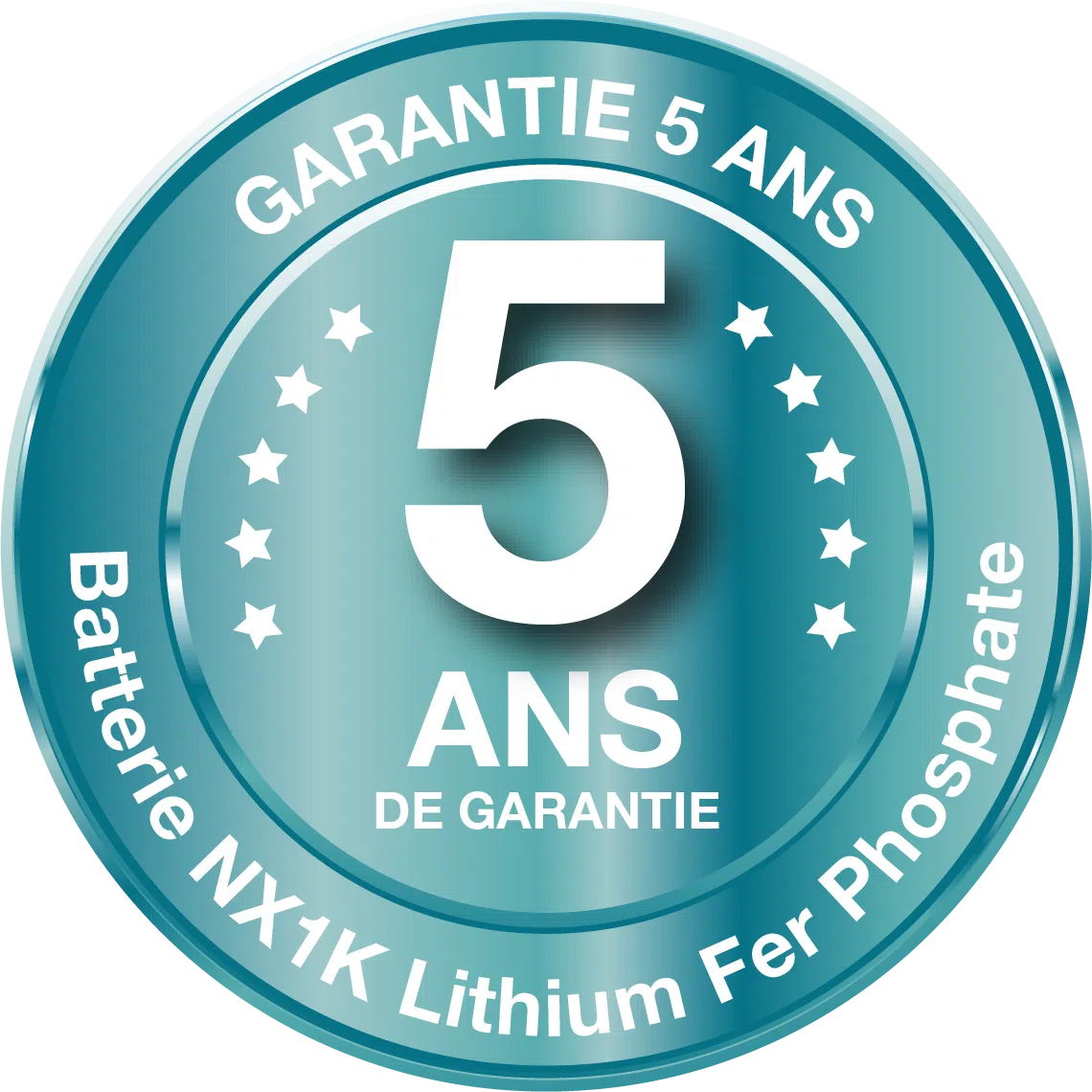 NX1K - 5 ans de garantie