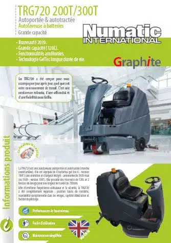 documentation commerciale trg720 numatic 1